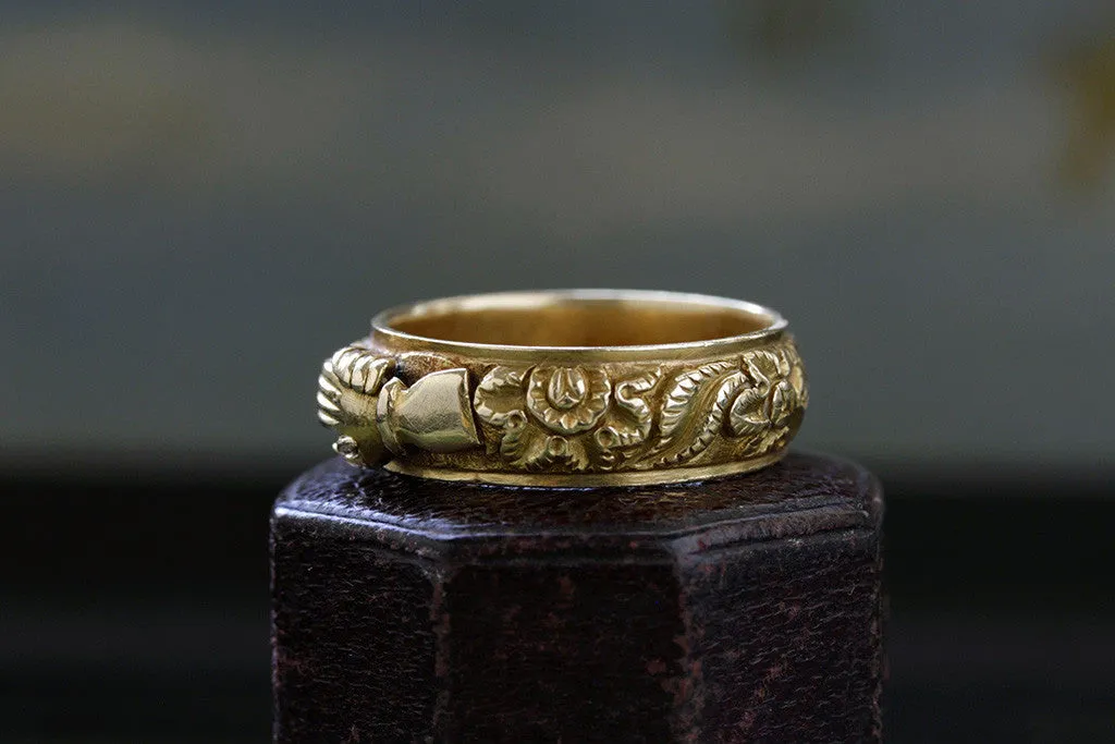 Georgian Clasped Hands Ring