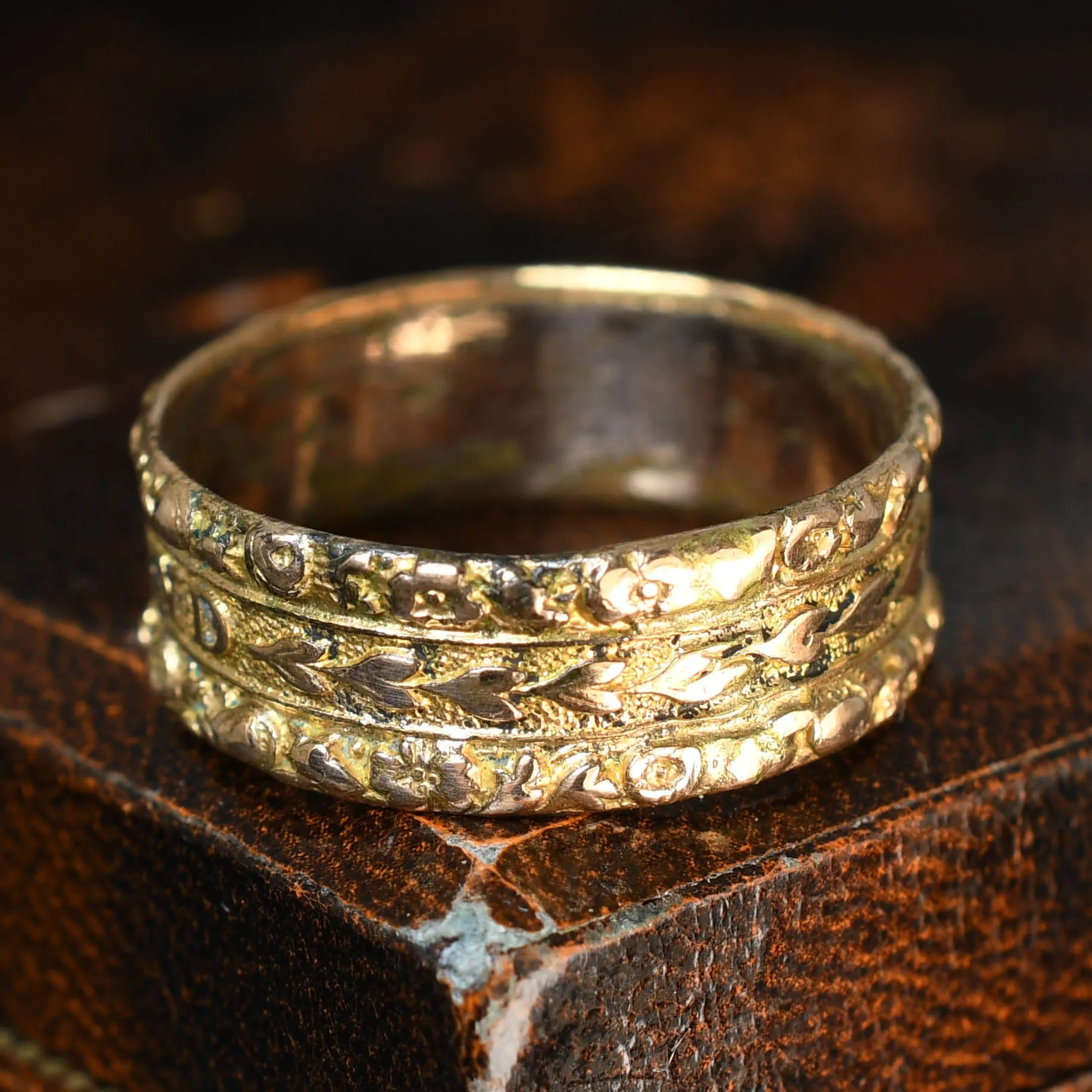 Georgian "For A Friend" Heart Ring