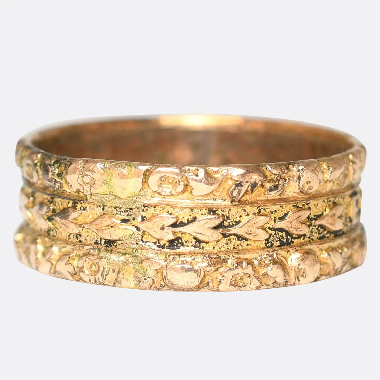 Georgian "For A Friend" Heart Ring