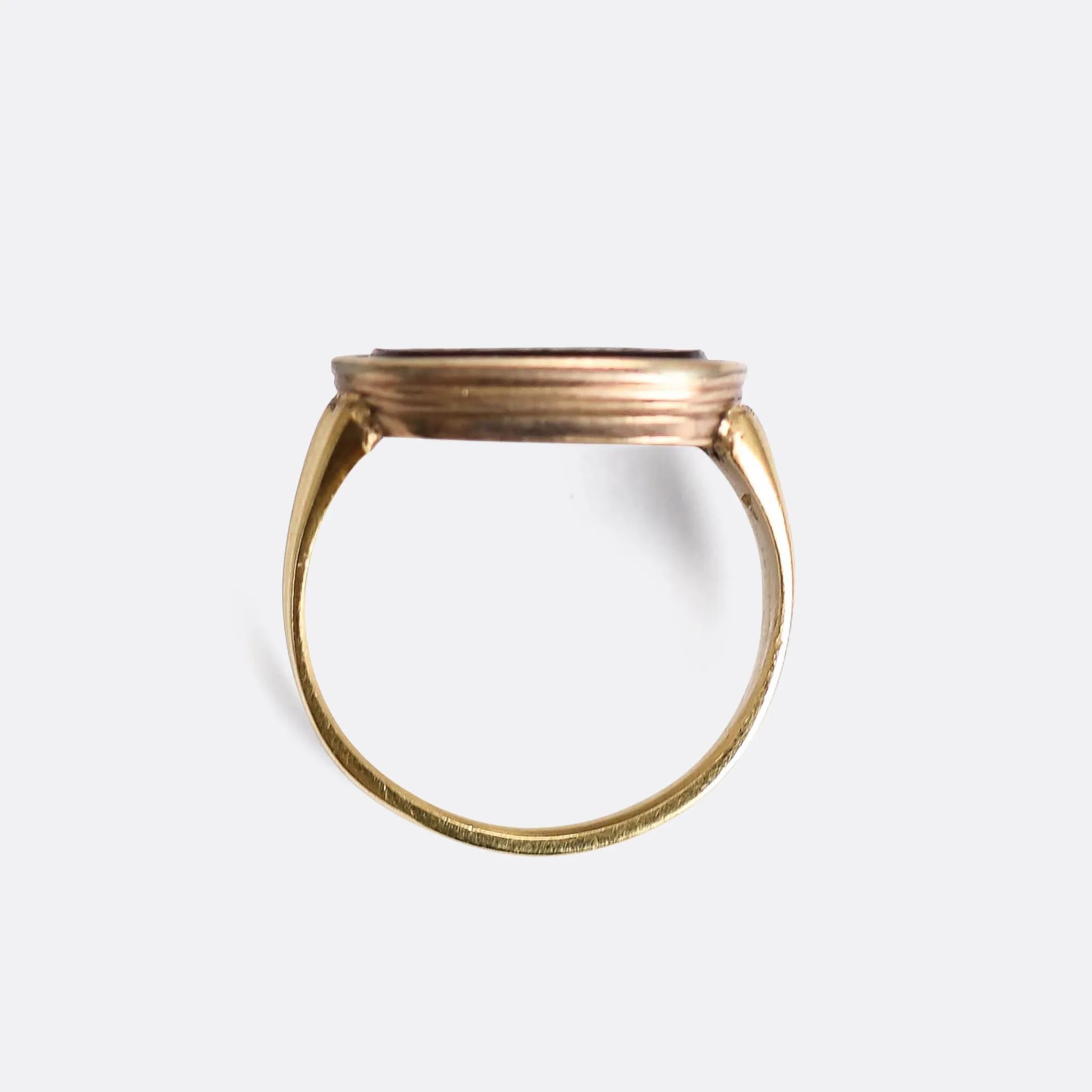 Georgian "We part to meet again" Love Token Intaglio Signet Ring