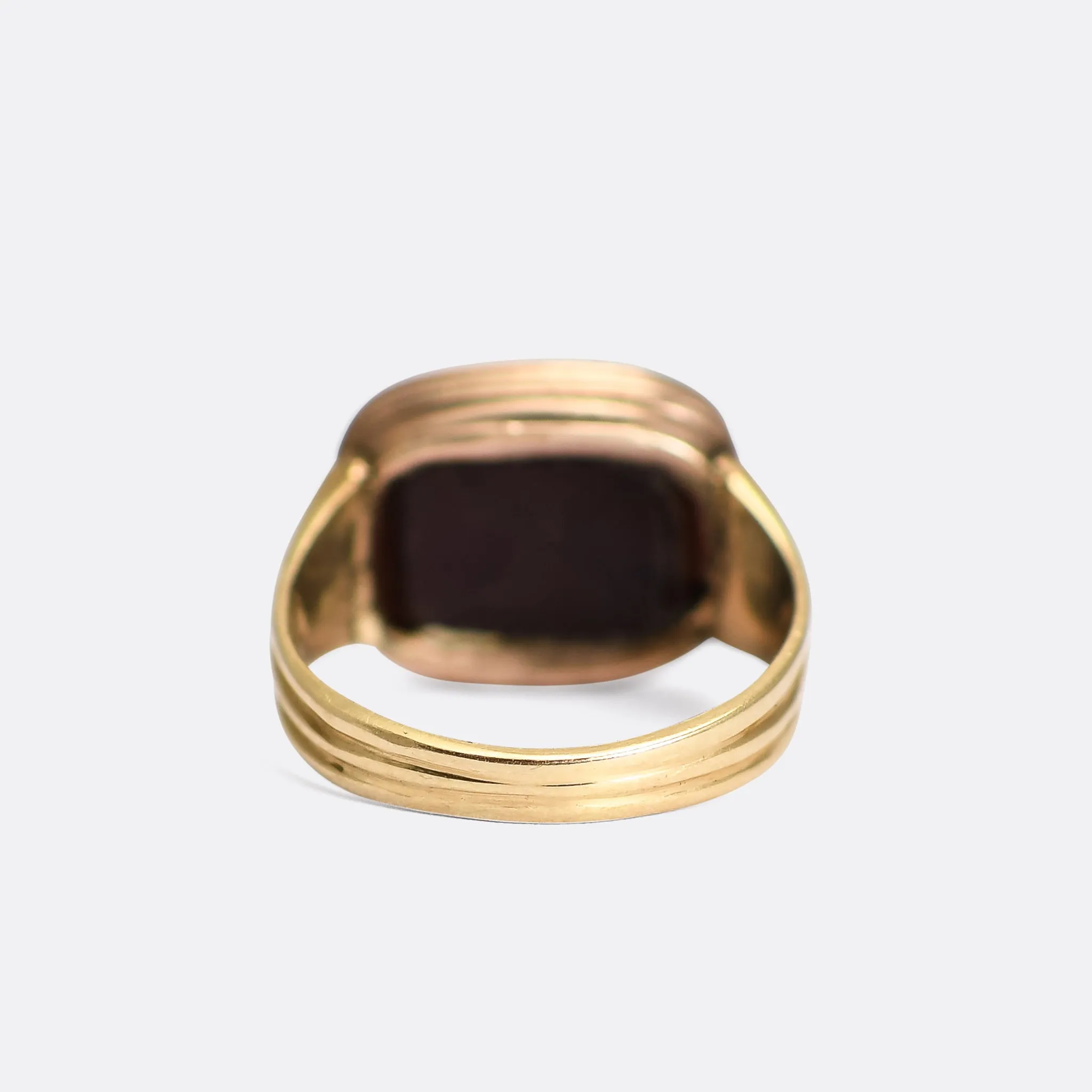 Georgian "We part to meet again" Love Token Intaglio Signet Ring