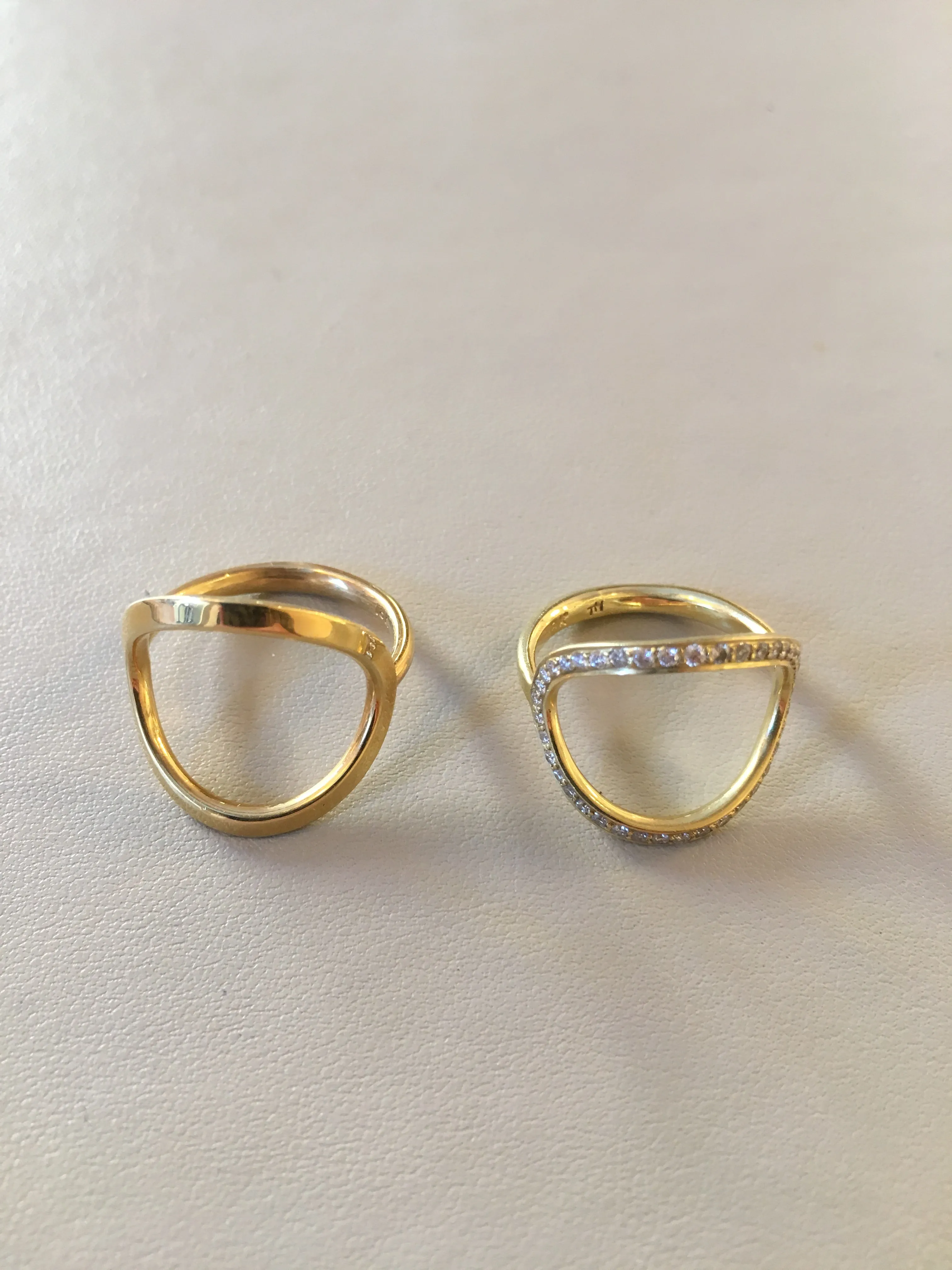 Gold Circle Ring