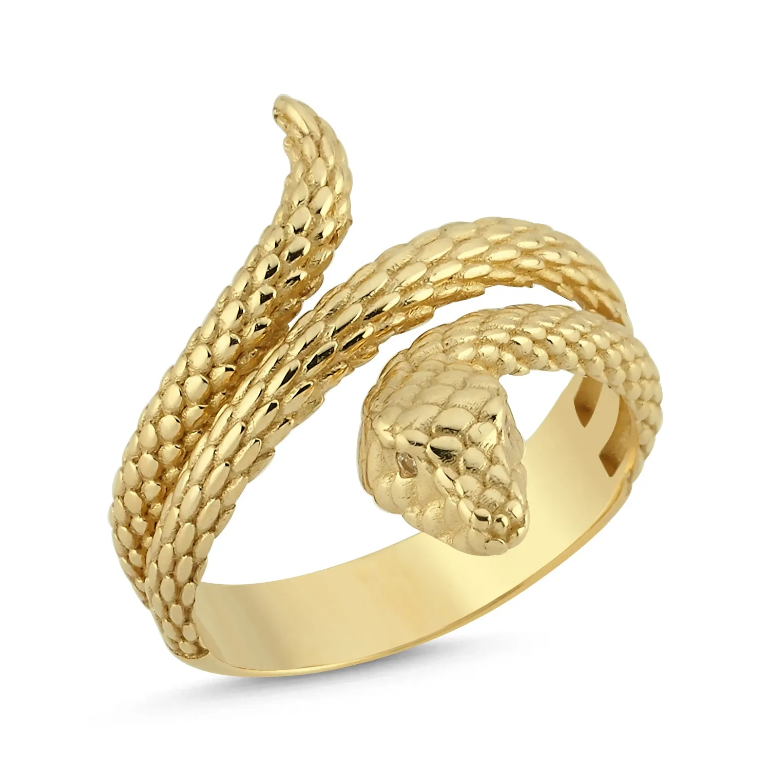 GOLD SNAKE RING