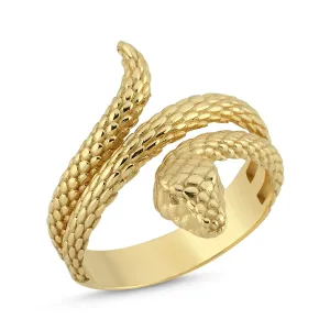 GOLD SNAKE RING