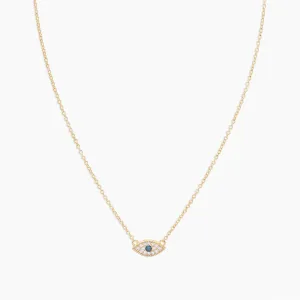 Gorjana Evil Eye Charm Necklace