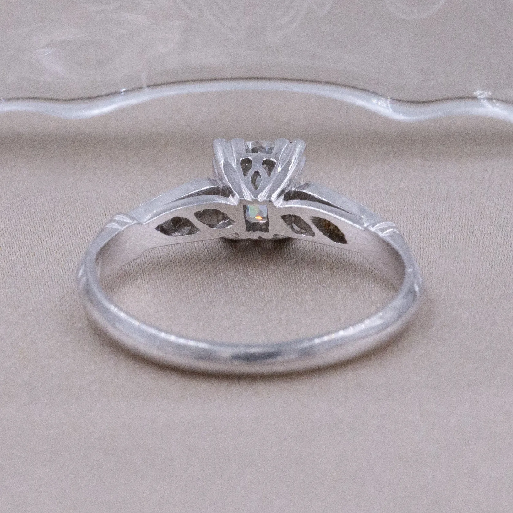 Half Carat Diamond Ring c1920