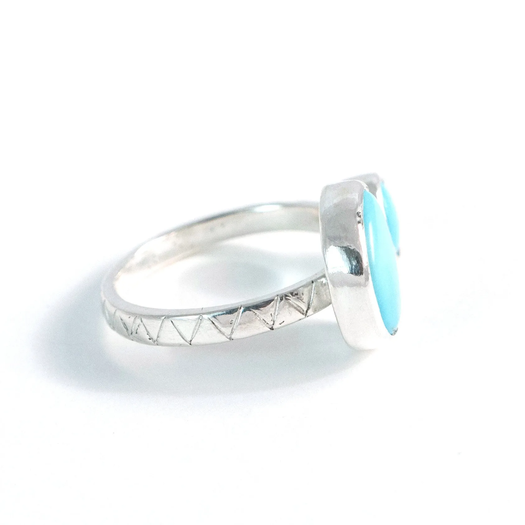 Half Circle and Circle Ring - Sky