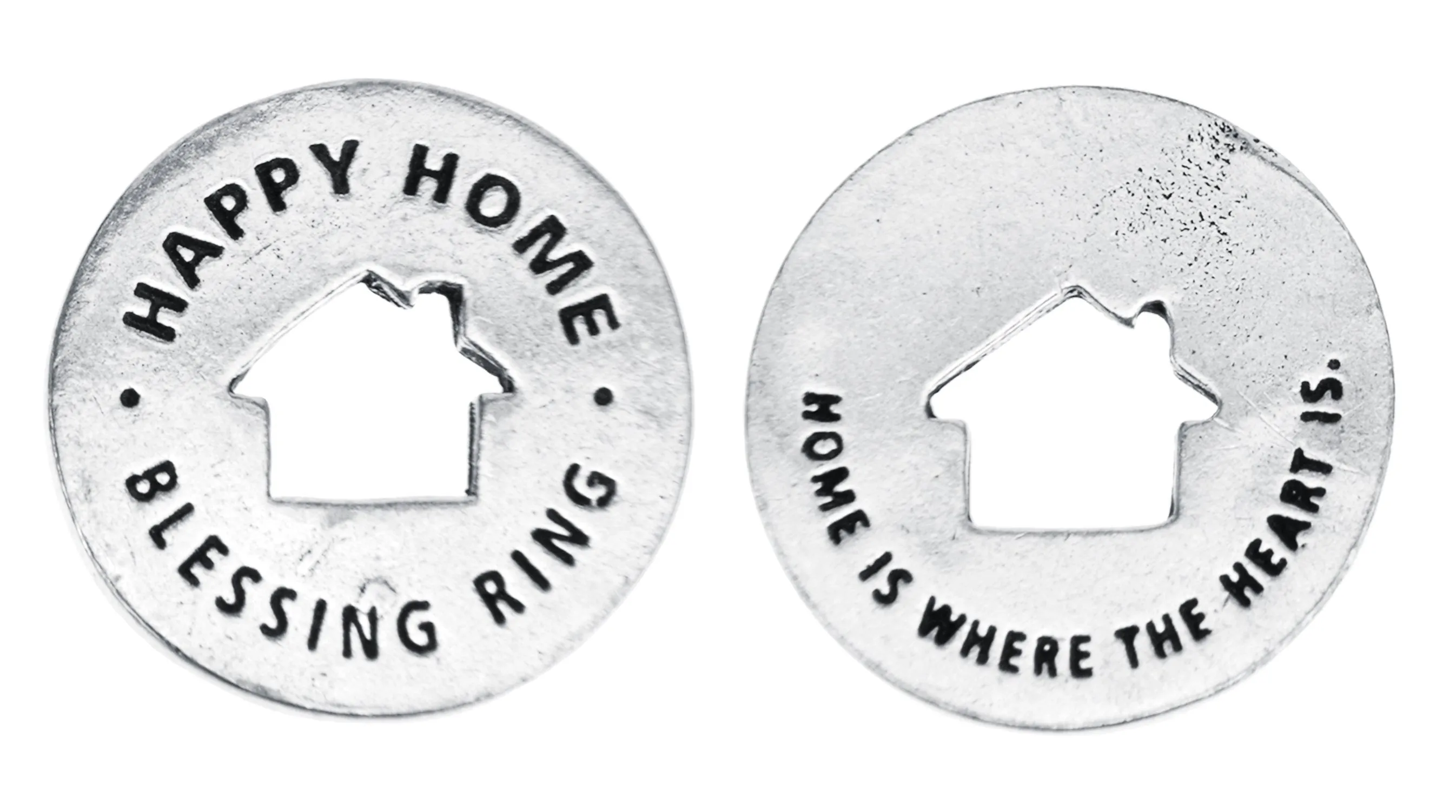 Happy Home Blessing Ring Charm
