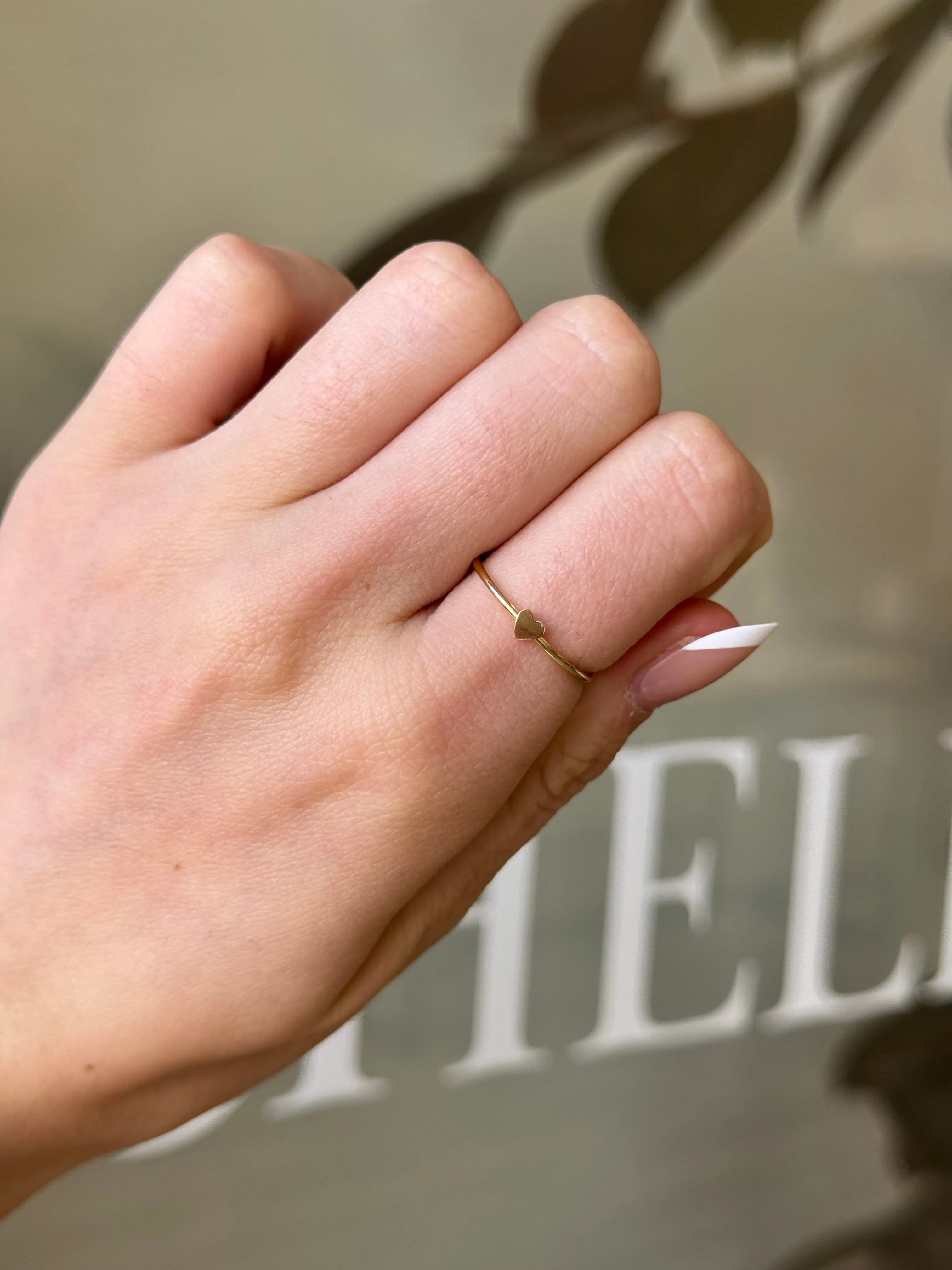 Heart Stacking Ring