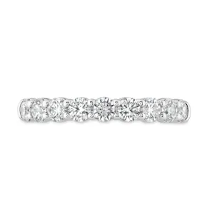 Hearts on Fire 18k White Gold Signature Nine Diamond Band
