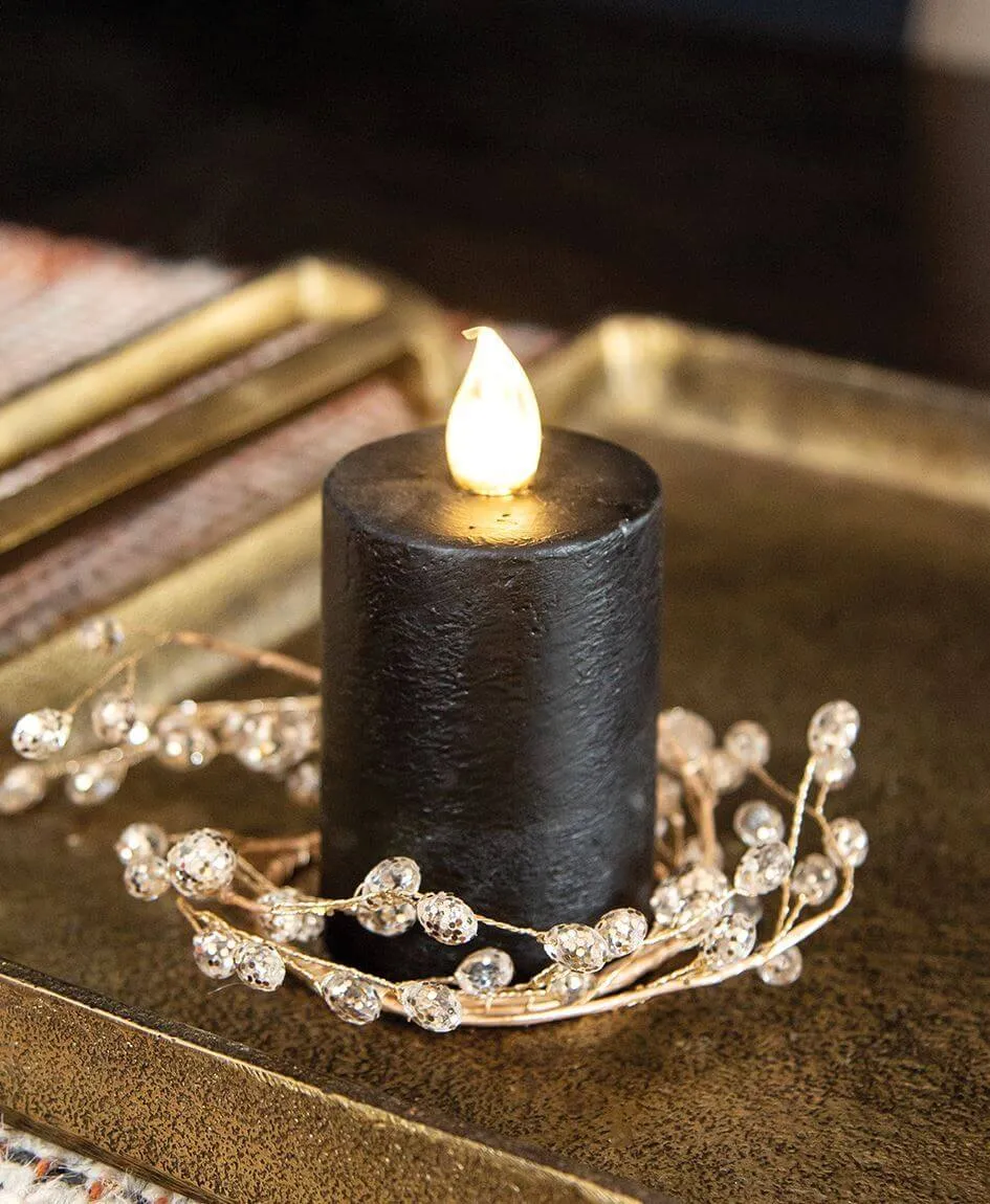 Holiday Gold Crystal Floral Collection