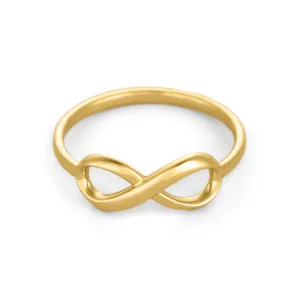 Infinity Ring in 14K Gold