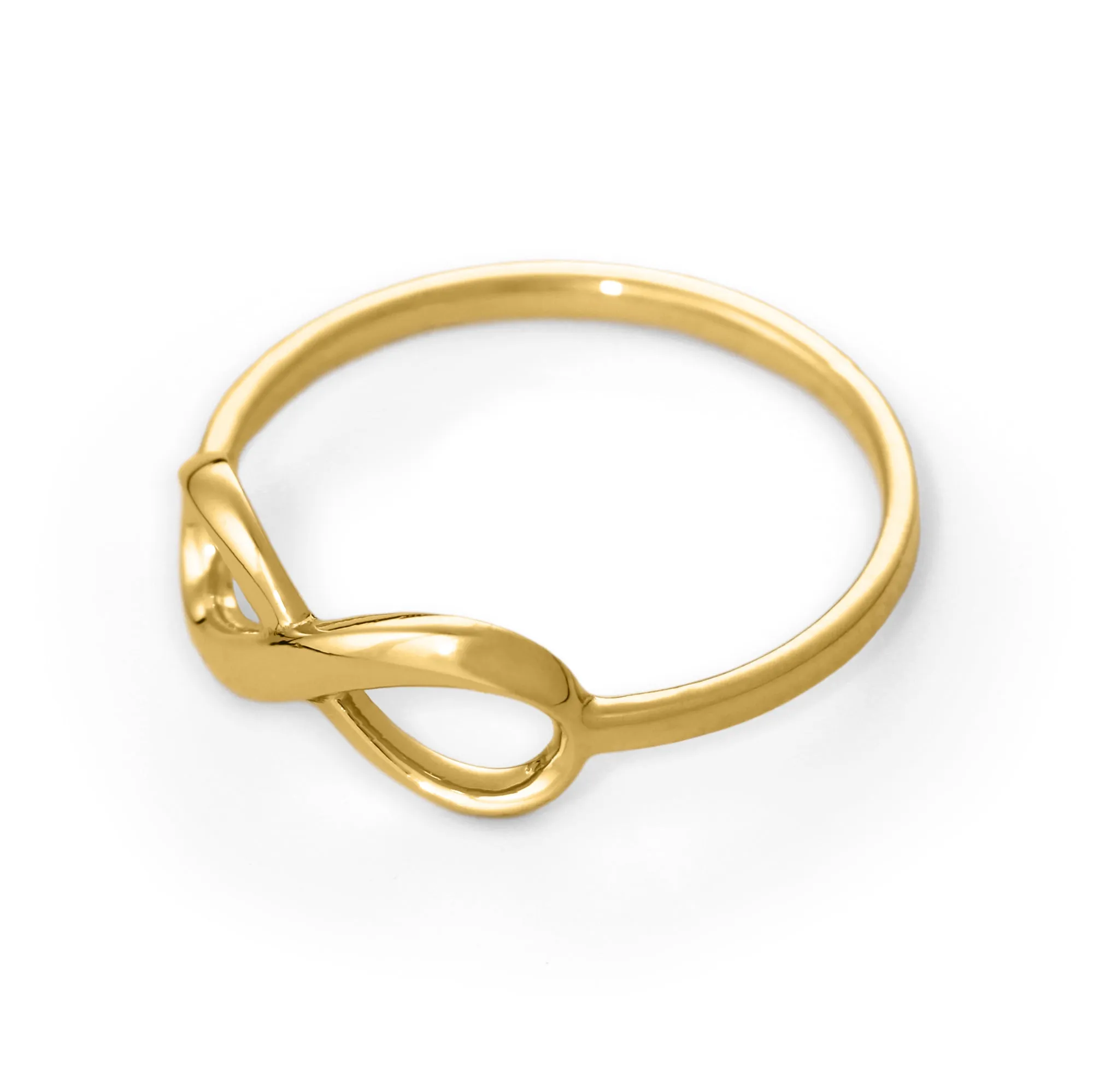 Infinity Ring in 14K Gold