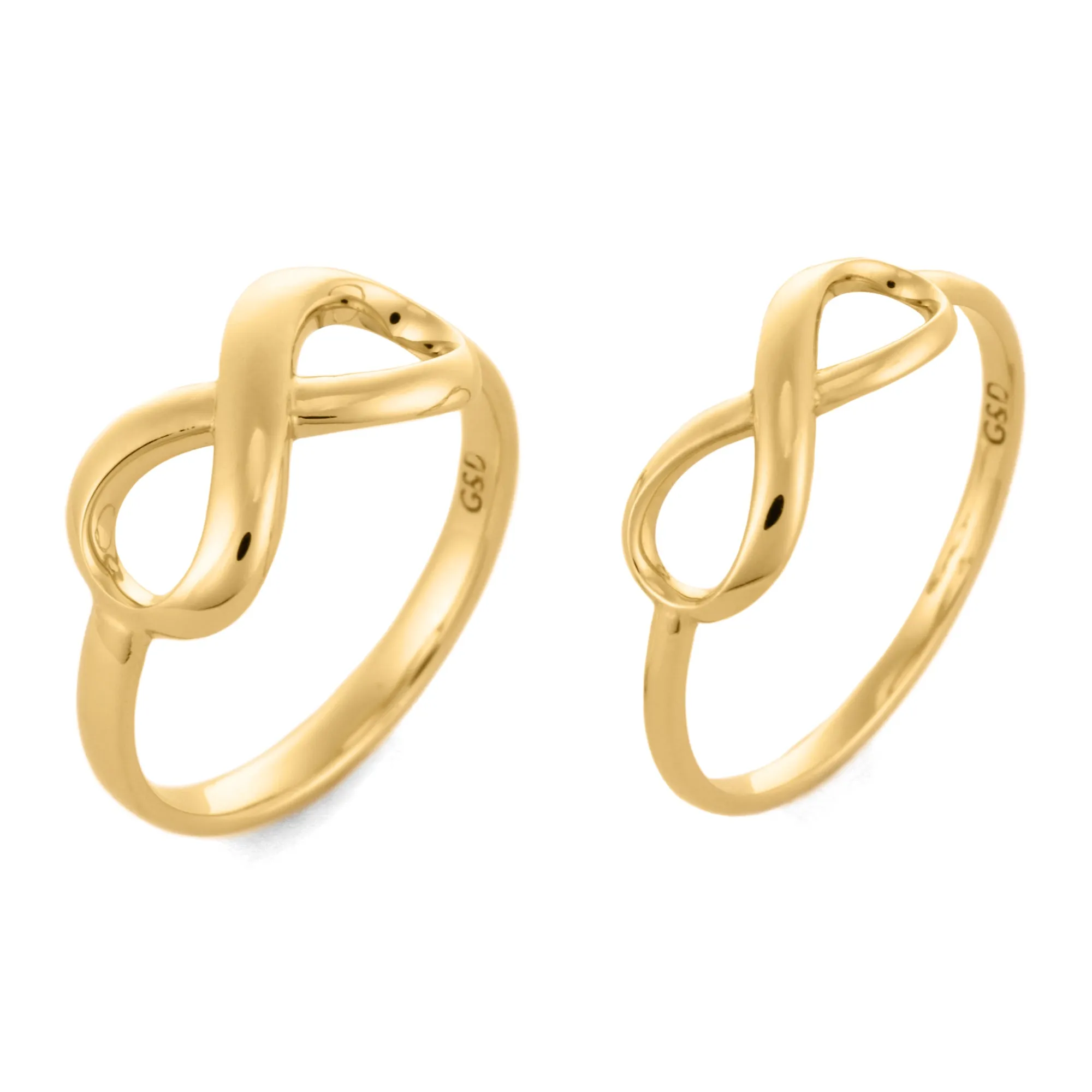 Infinity Ring in 14K Gold