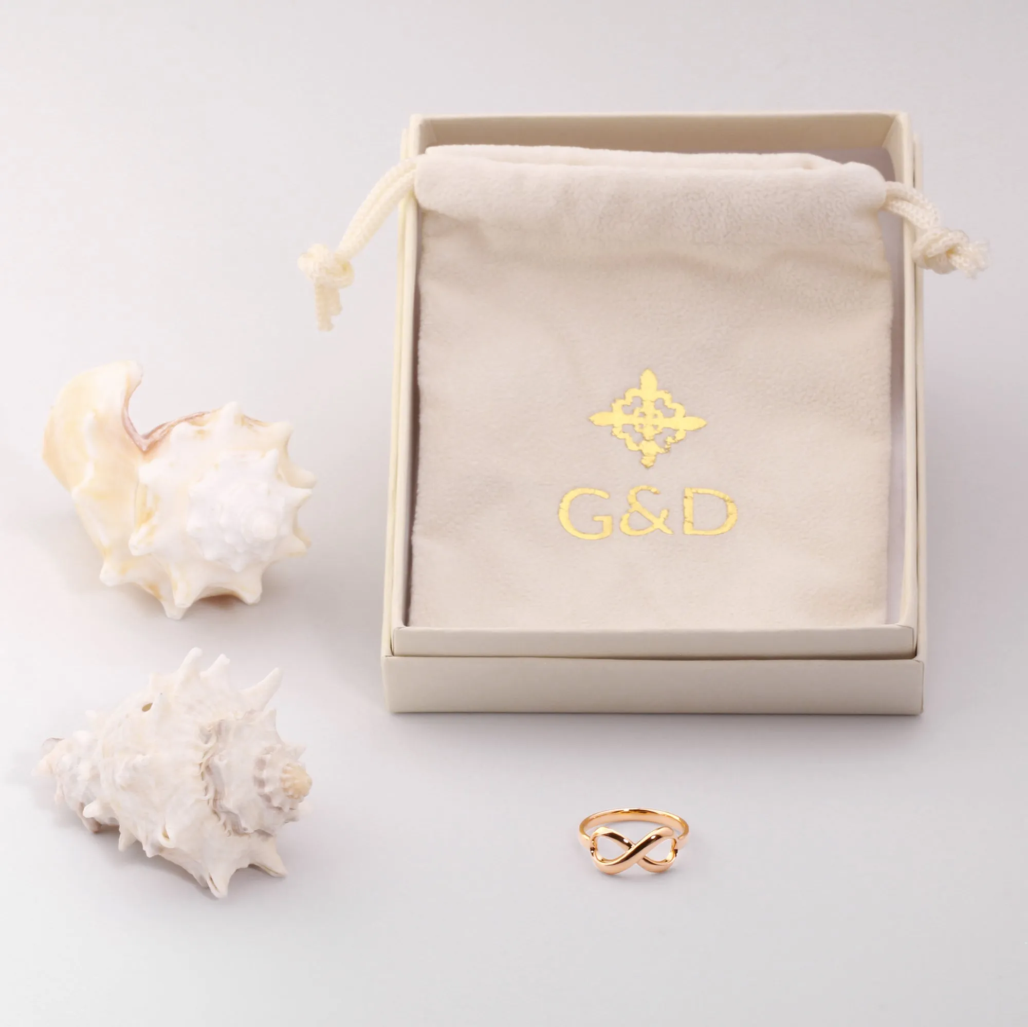 Infinity Ring in 14K Gold