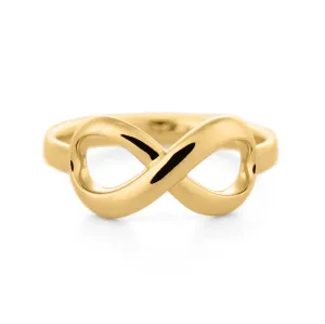 Infinity Ring in 14K Gold