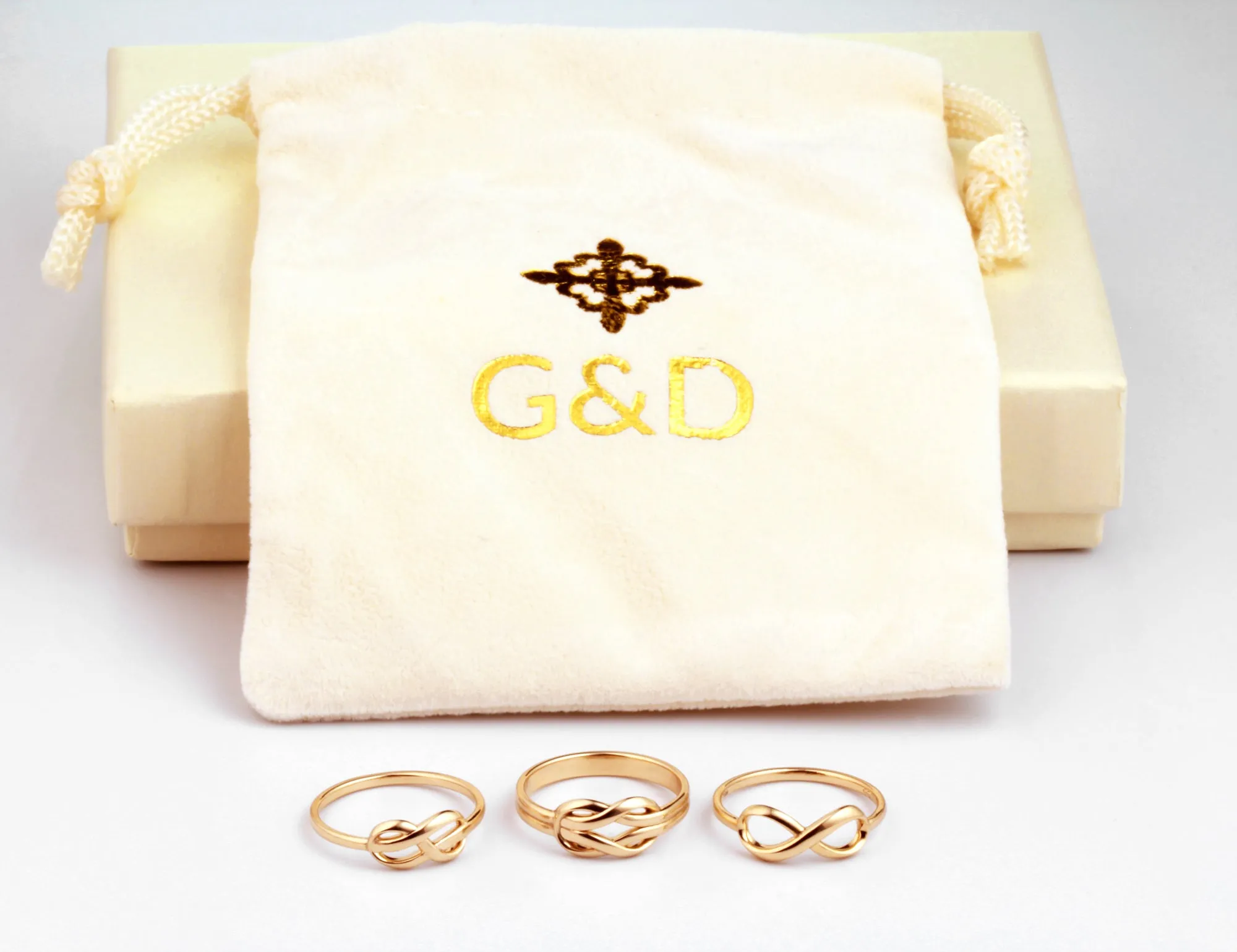 Infinity Ring in 14K Gold