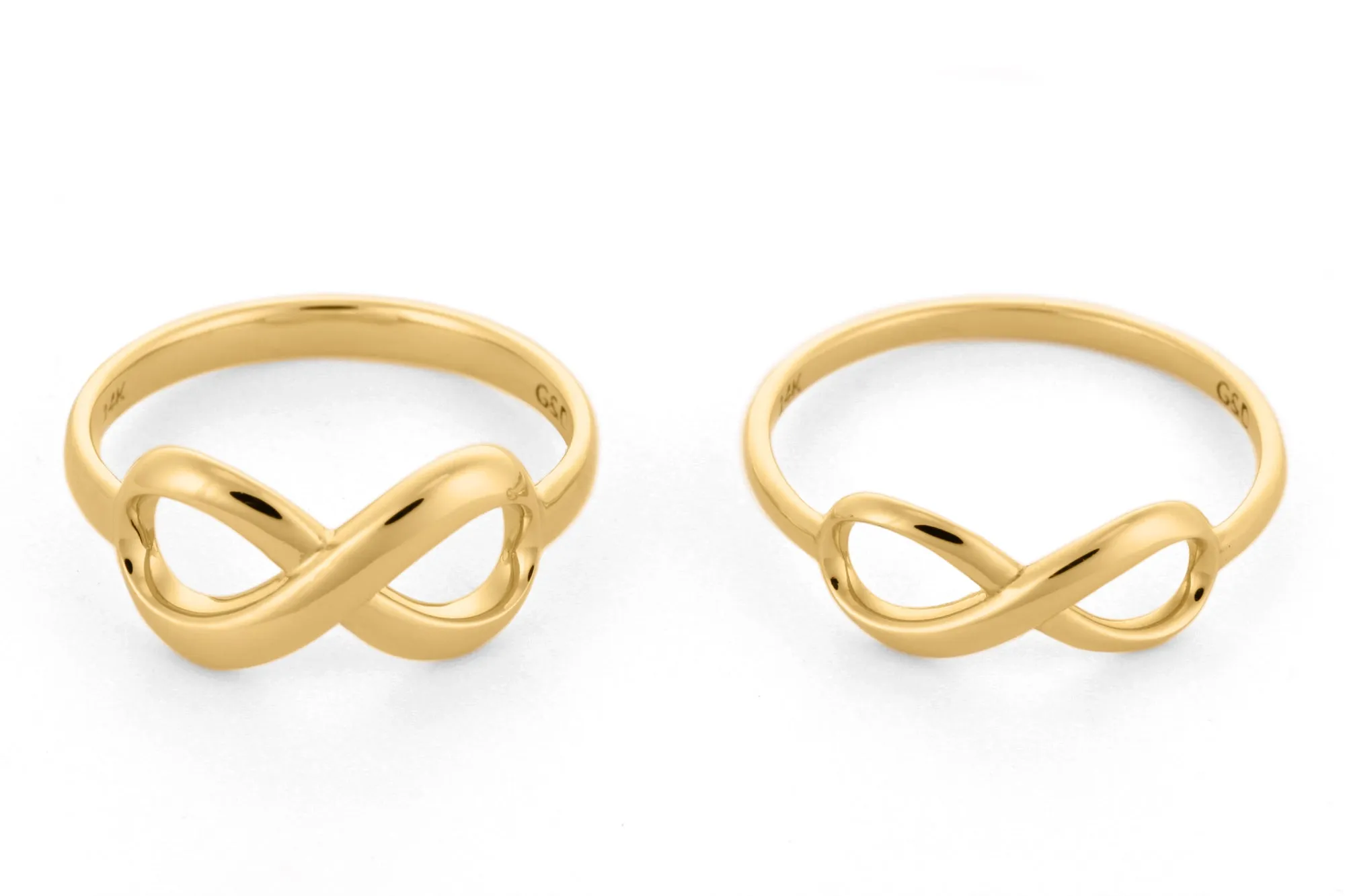 Infinity Ring in 14K Gold