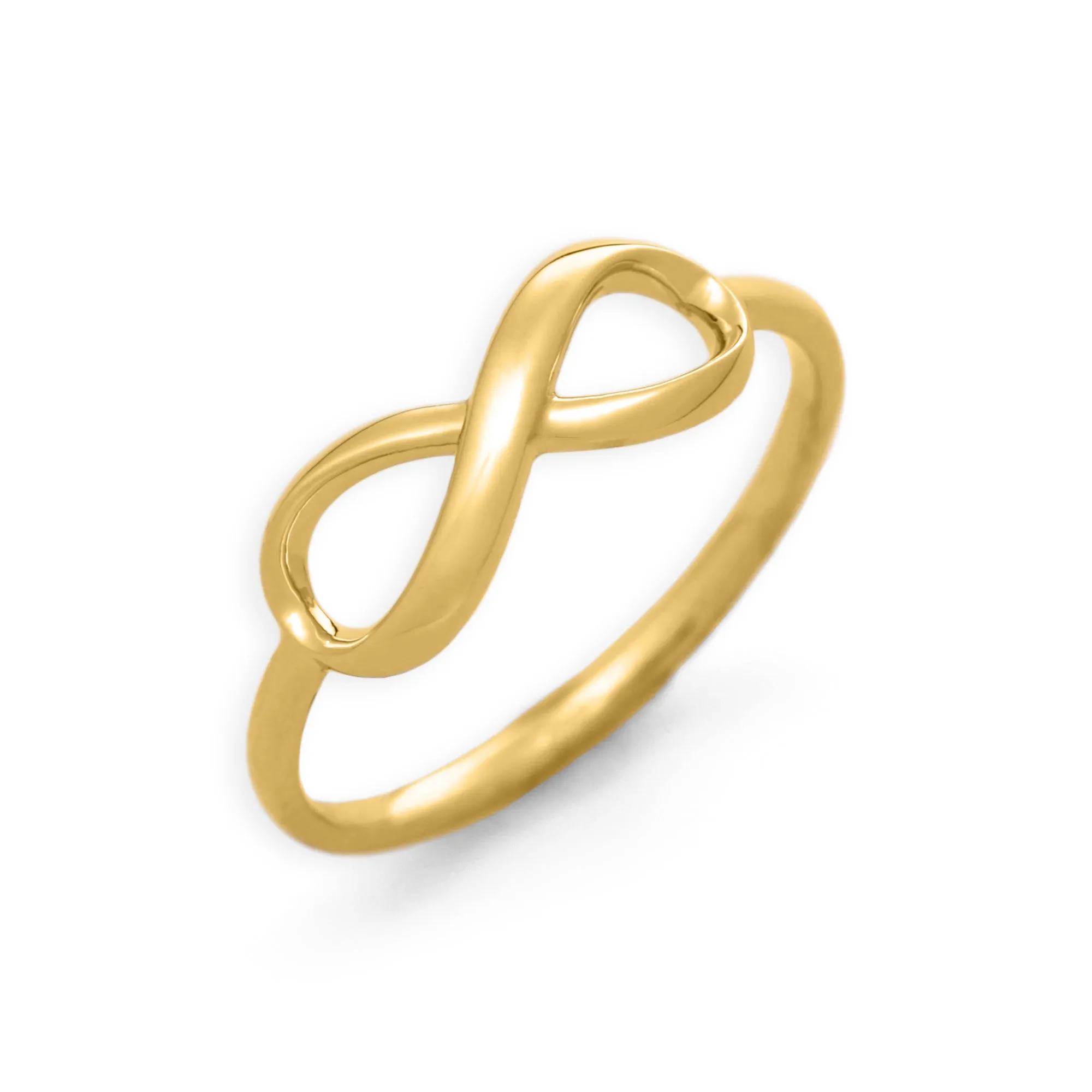 Infinity Ring in 14K Gold