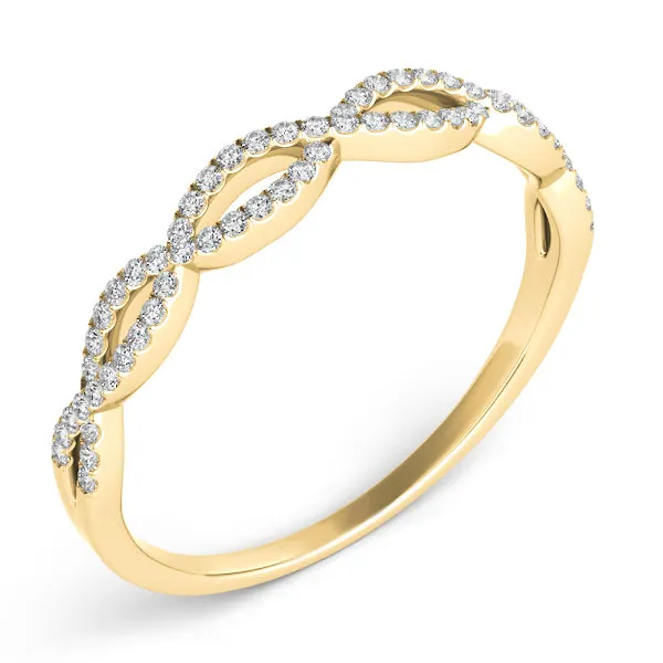 Infinity Stackable Diamond Band