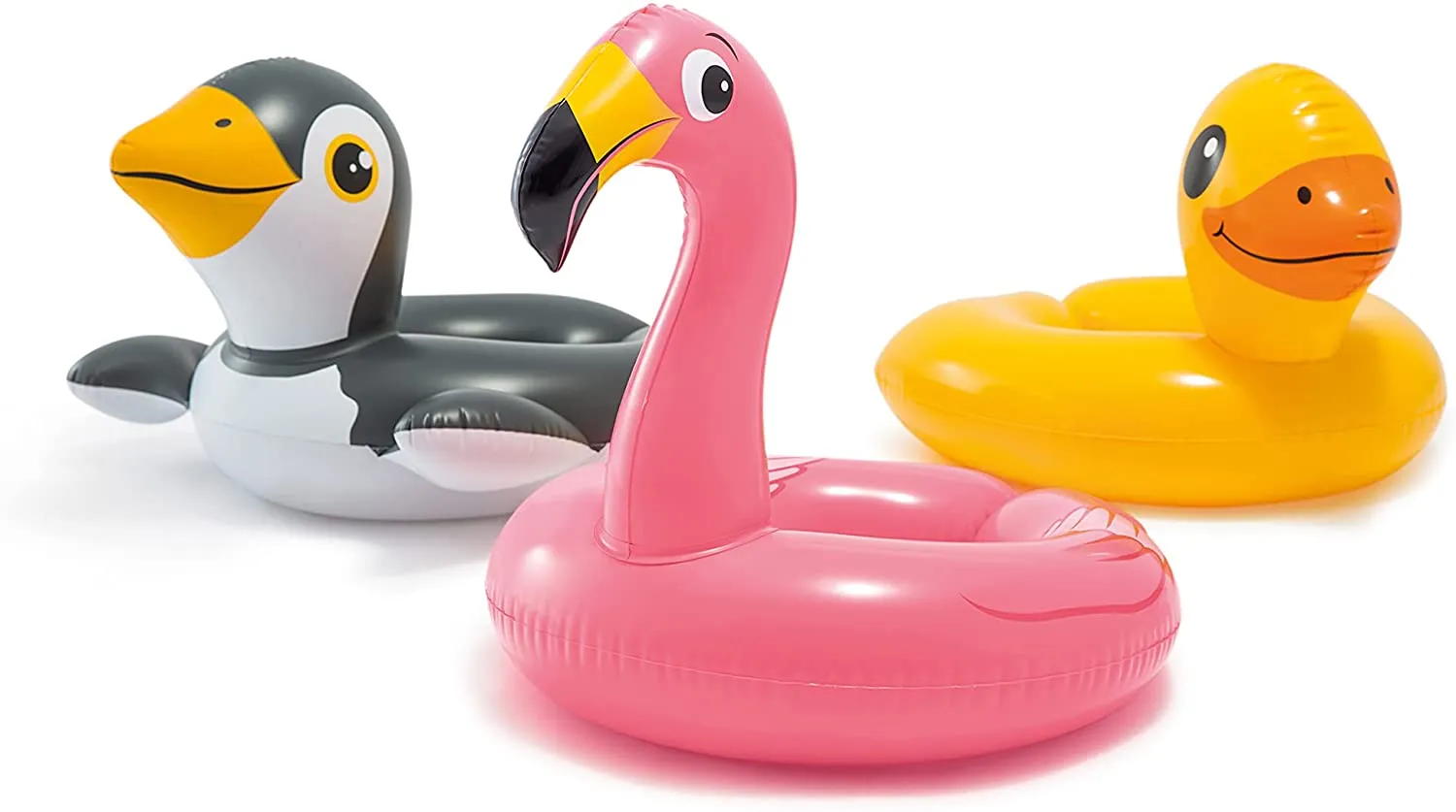 Intex Animal Split Rings, Ages 3-6 - Flamingo