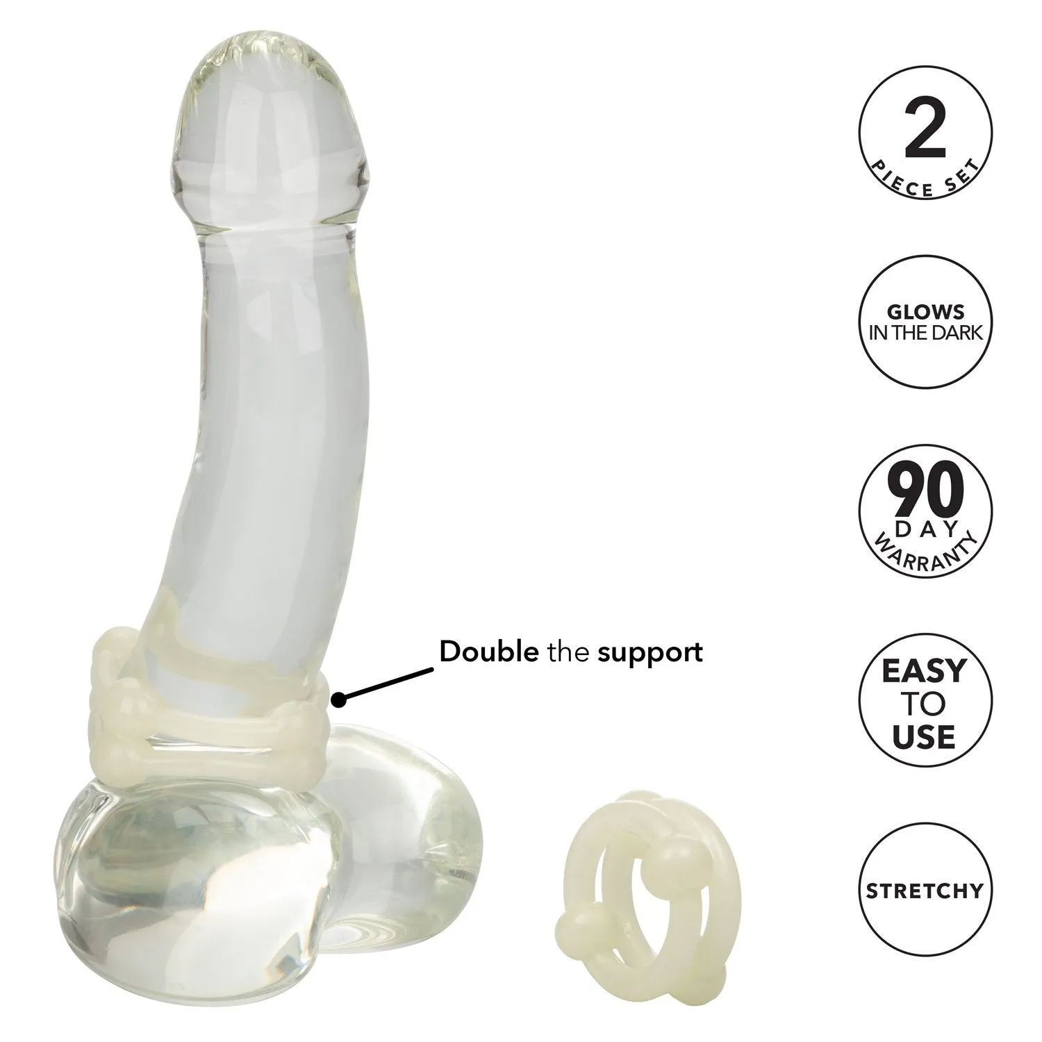 Island Rings Double Stacker