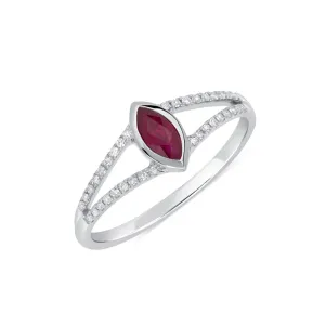 Jacqueline Ruby Ring