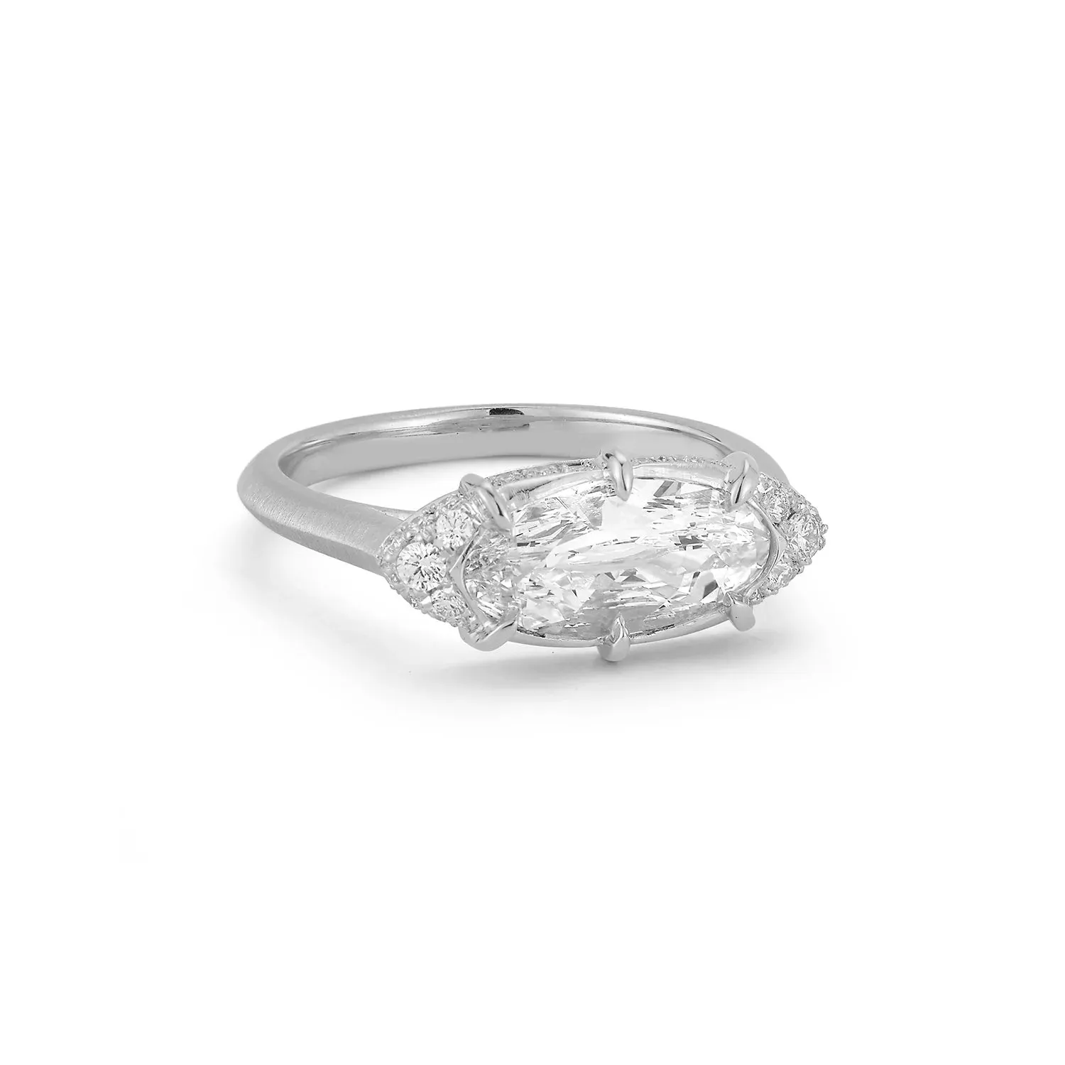 Jade Trau Mariam Ring - Semi Mount