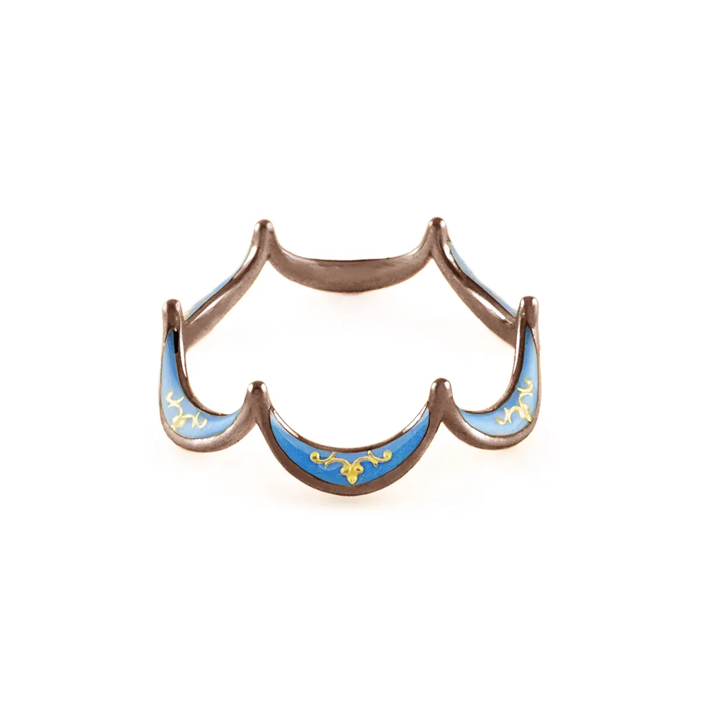 Jado Flora - Chocolate Turquoise