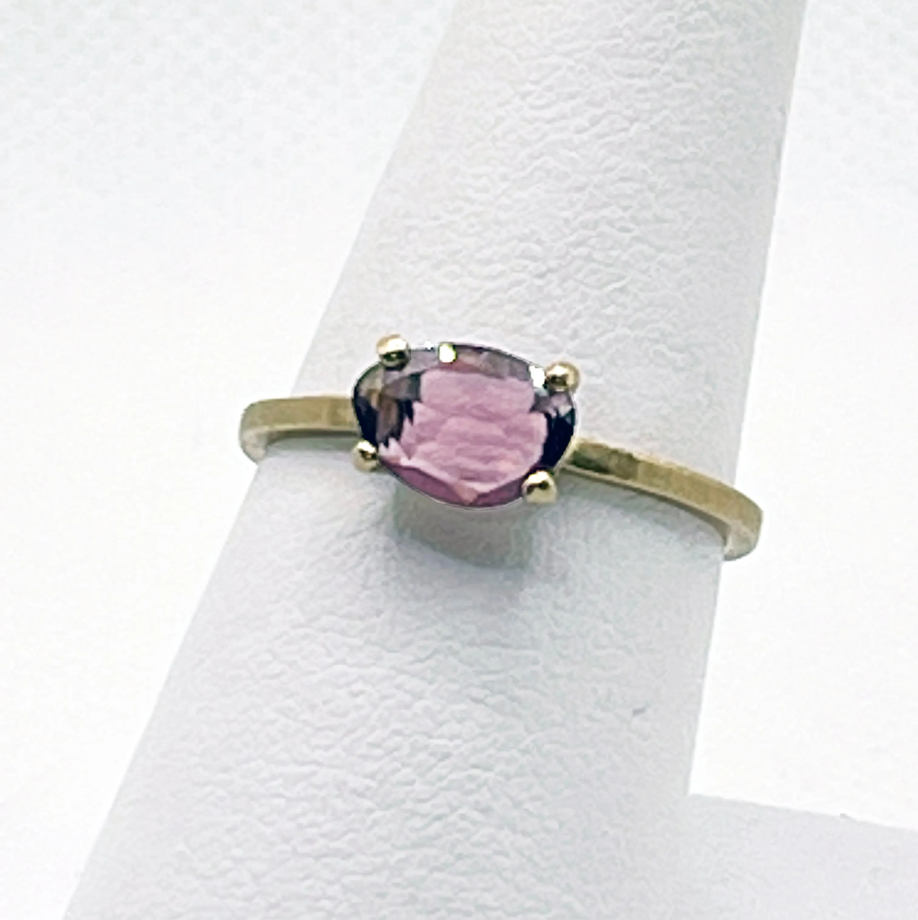 Jennifer Dawes Designs - Rhodalite Garnet Solitaire