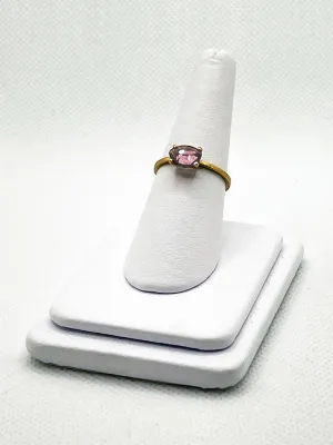 Jennifer Dawes Designs - Rhodalite Garnet Solitaire