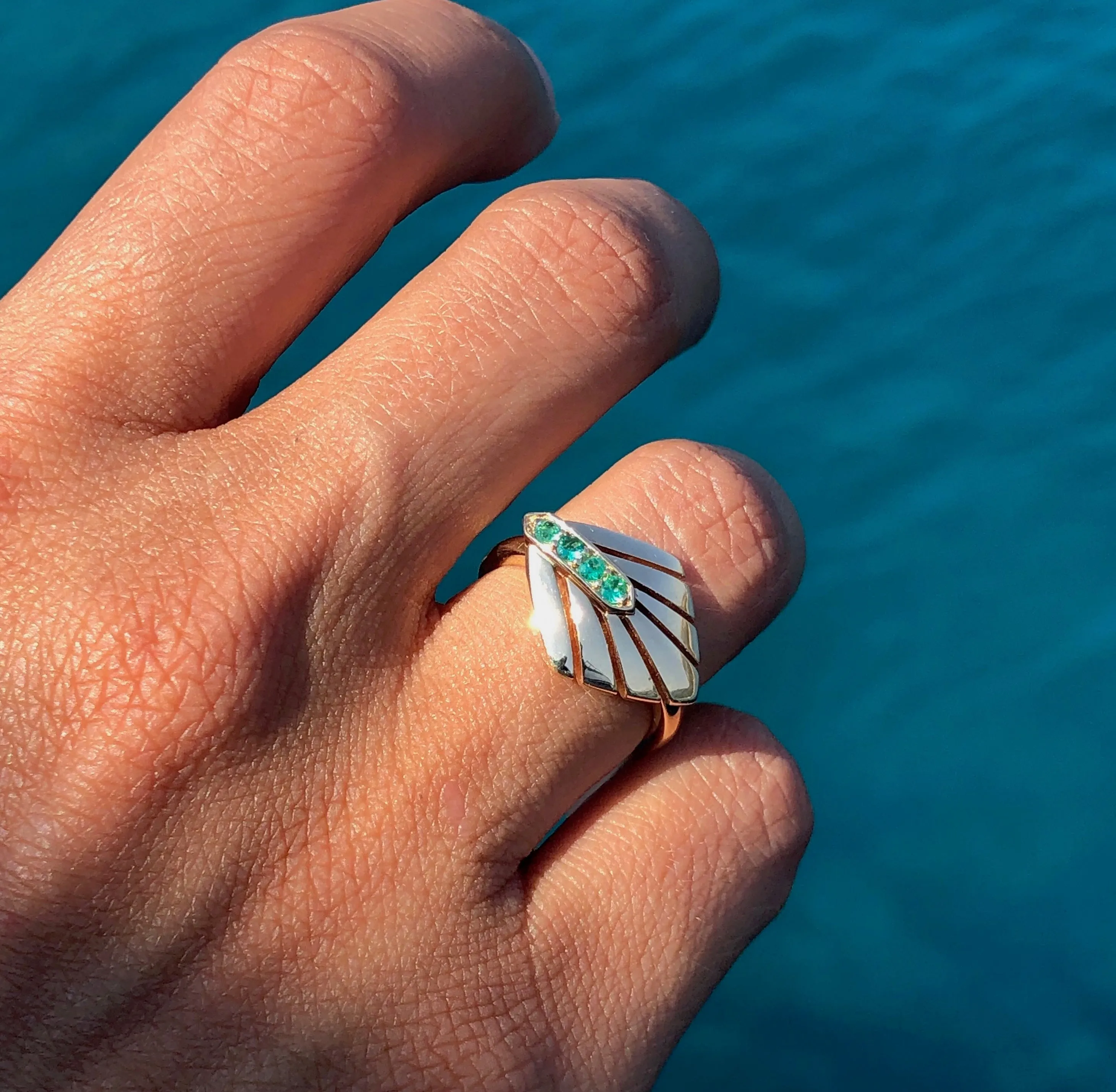 Josephine Ring | Emerald