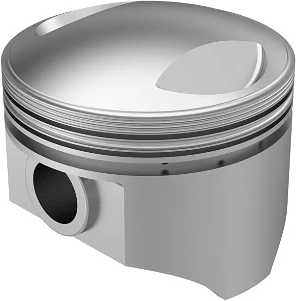 KB Performance KB288.005 Cast Piston Kit (80ci., Domed) - .005in. Oversize to 3.503in., 7.2:1 Compression