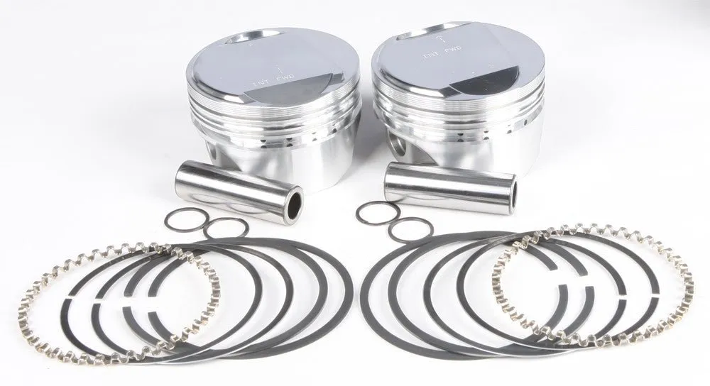 KB Performance KB920C.020 Forged Piston Kit -  .020in. Oversize, 9.5:1 Compression