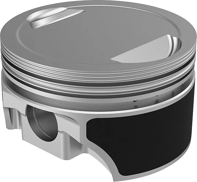 KB Performance KB925C.020 Forged Piston Kit (1200cc Conversion, Dish Top) - .020in. Oversize to 3.518in., 10.5:1 Compression