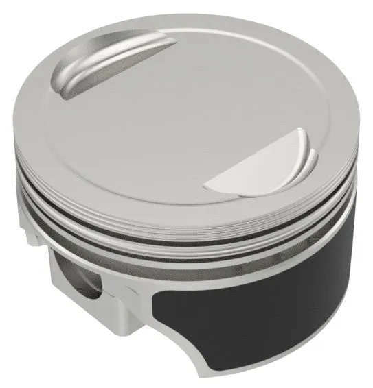 KB Performance KB925C.STD Forged Piston Kit (1200cc Conversion, Dish Top) - Standard Bore 3.498in., 10.5:1 Compression