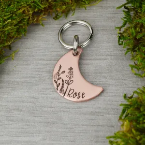 Lavender Moon Pet ID Tag