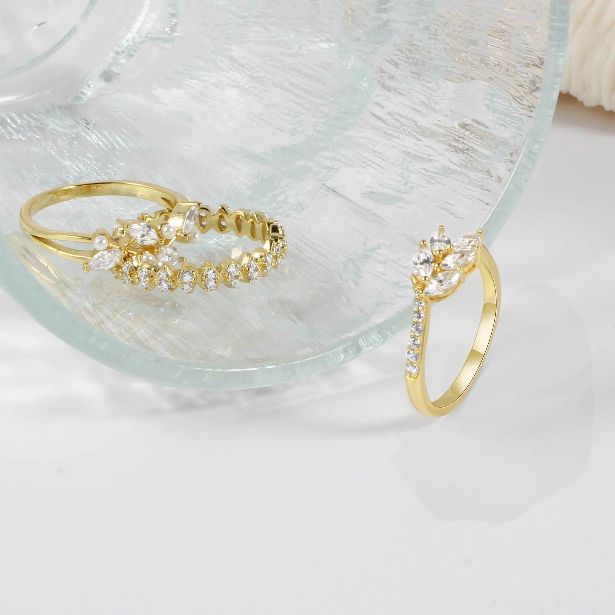 Leaf Branch Diamond Wedding Ring Nature's Grace Collection