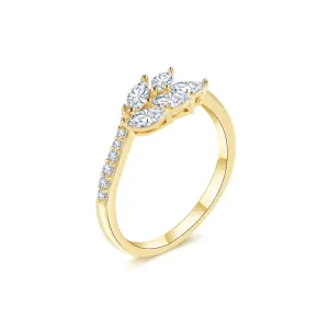 Leaf Branch Diamond Wedding Ring Nature's Grace Collection