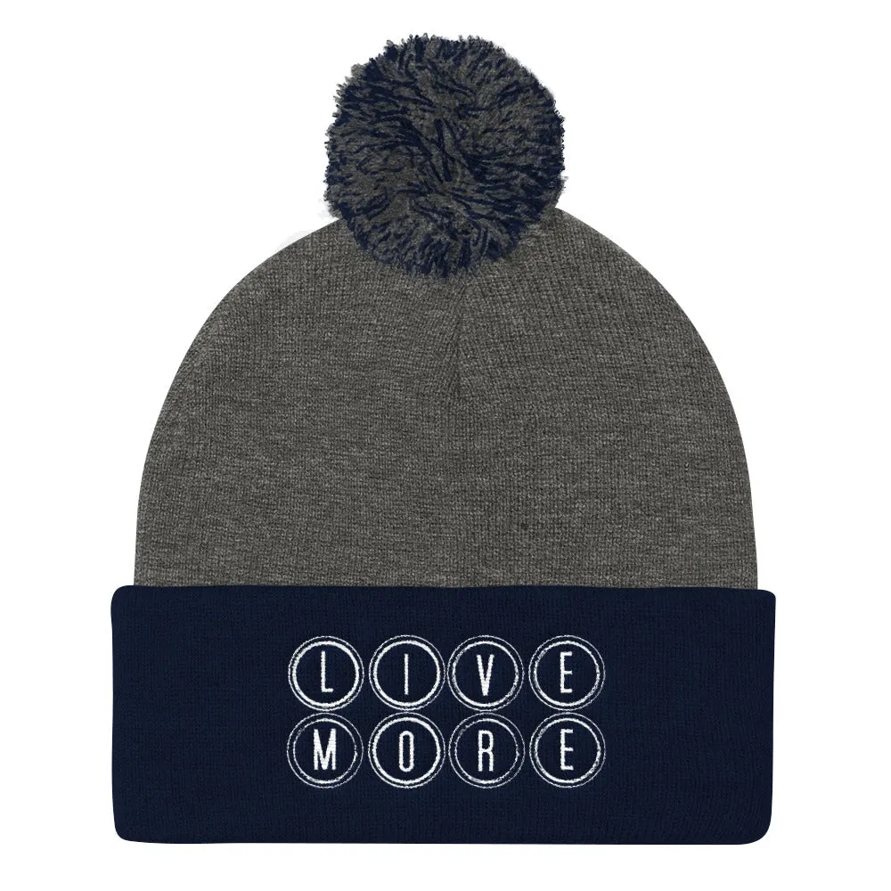 Live More Rings Beanie
