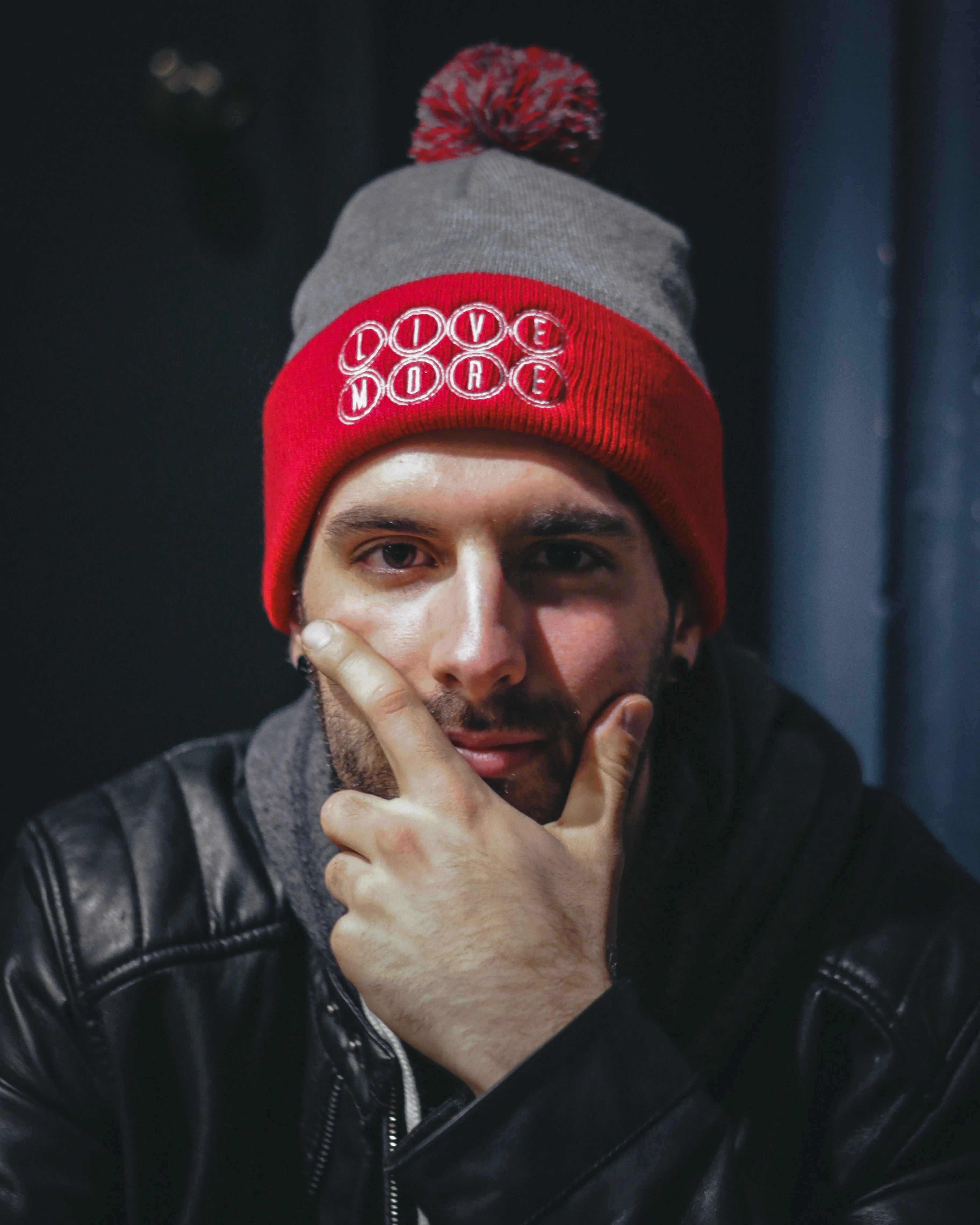 Live More Rings Beanie