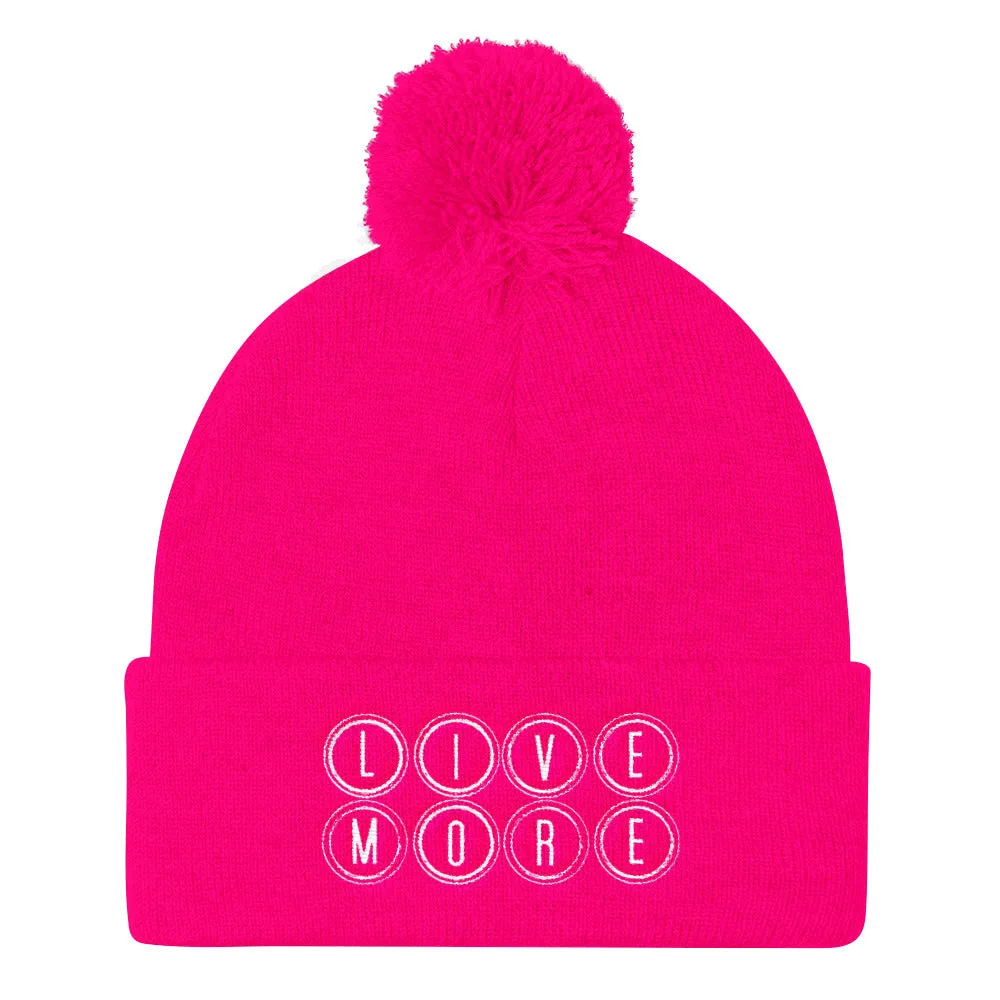 Live More Rings Beanie