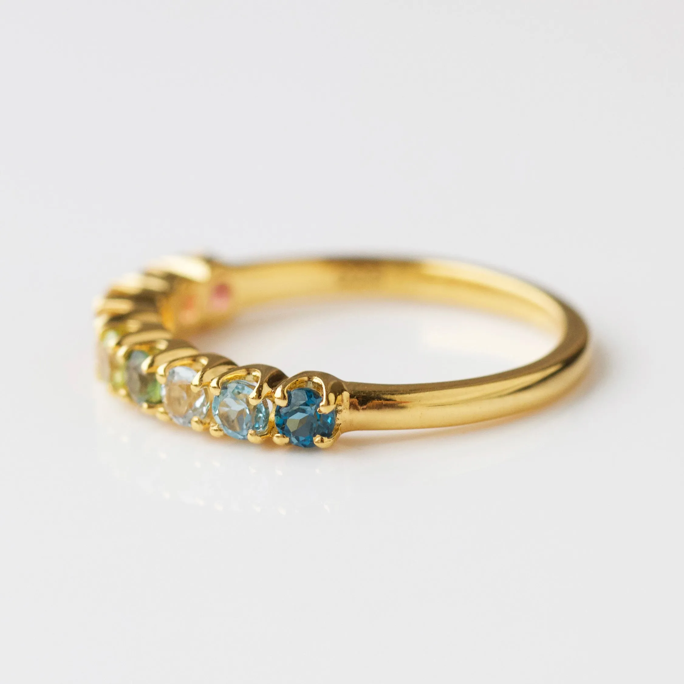 Louise Thompson Lucky Over The Rainbow Eternity Ring