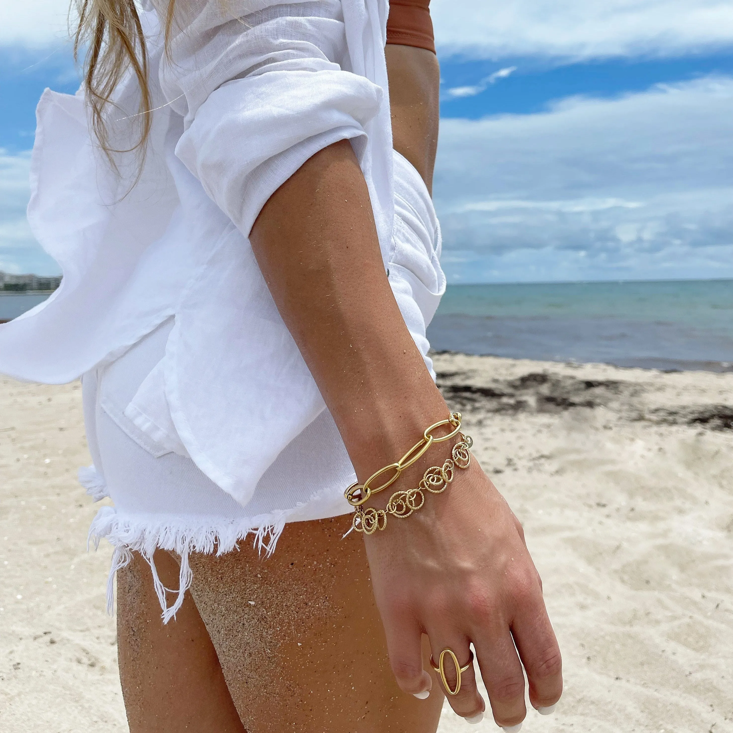Love Chain Link Ring