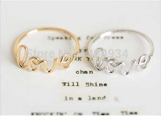 'LOVE' Rings for Lovers/Friends