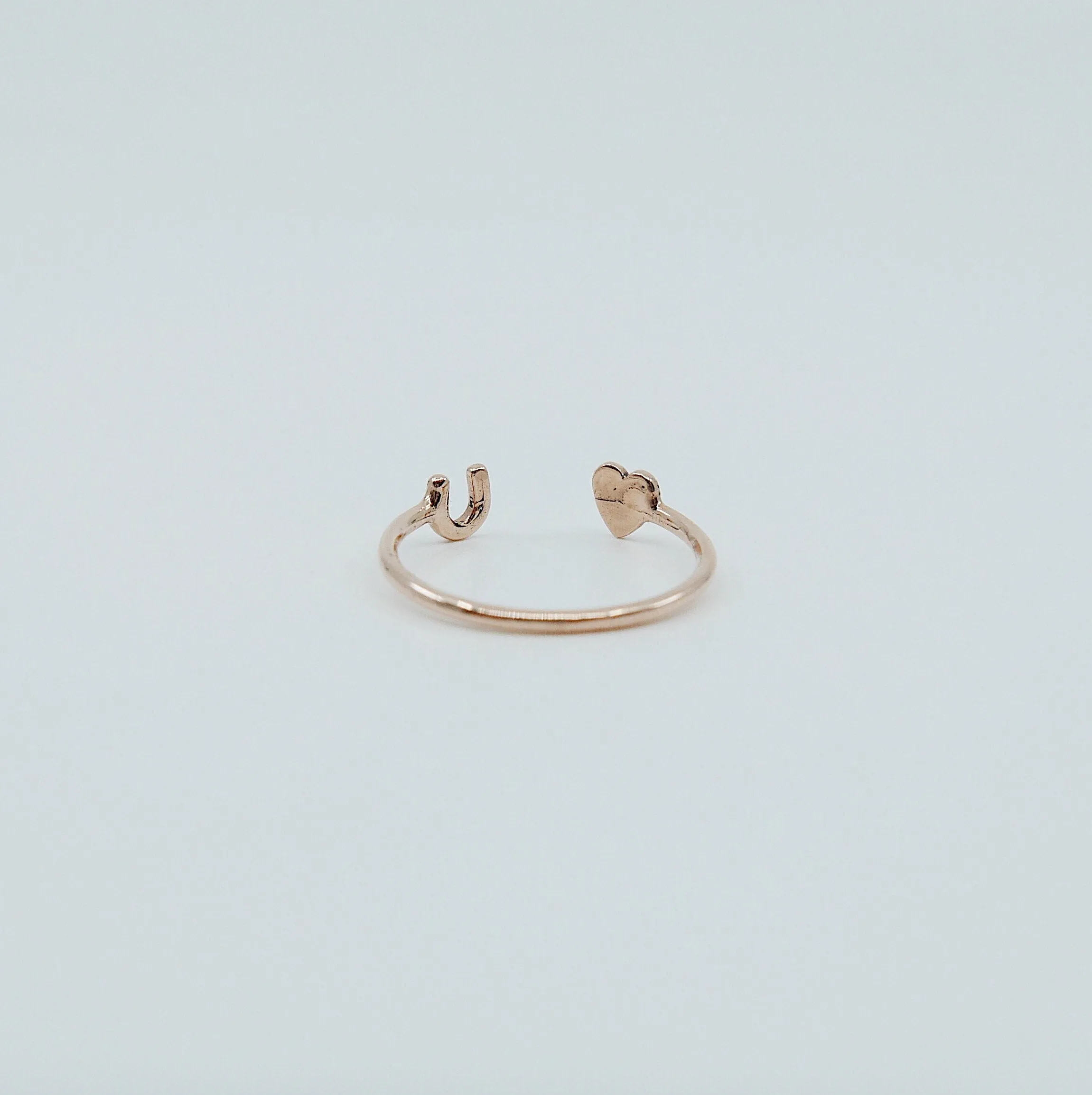 Love U Open Cuff Ring