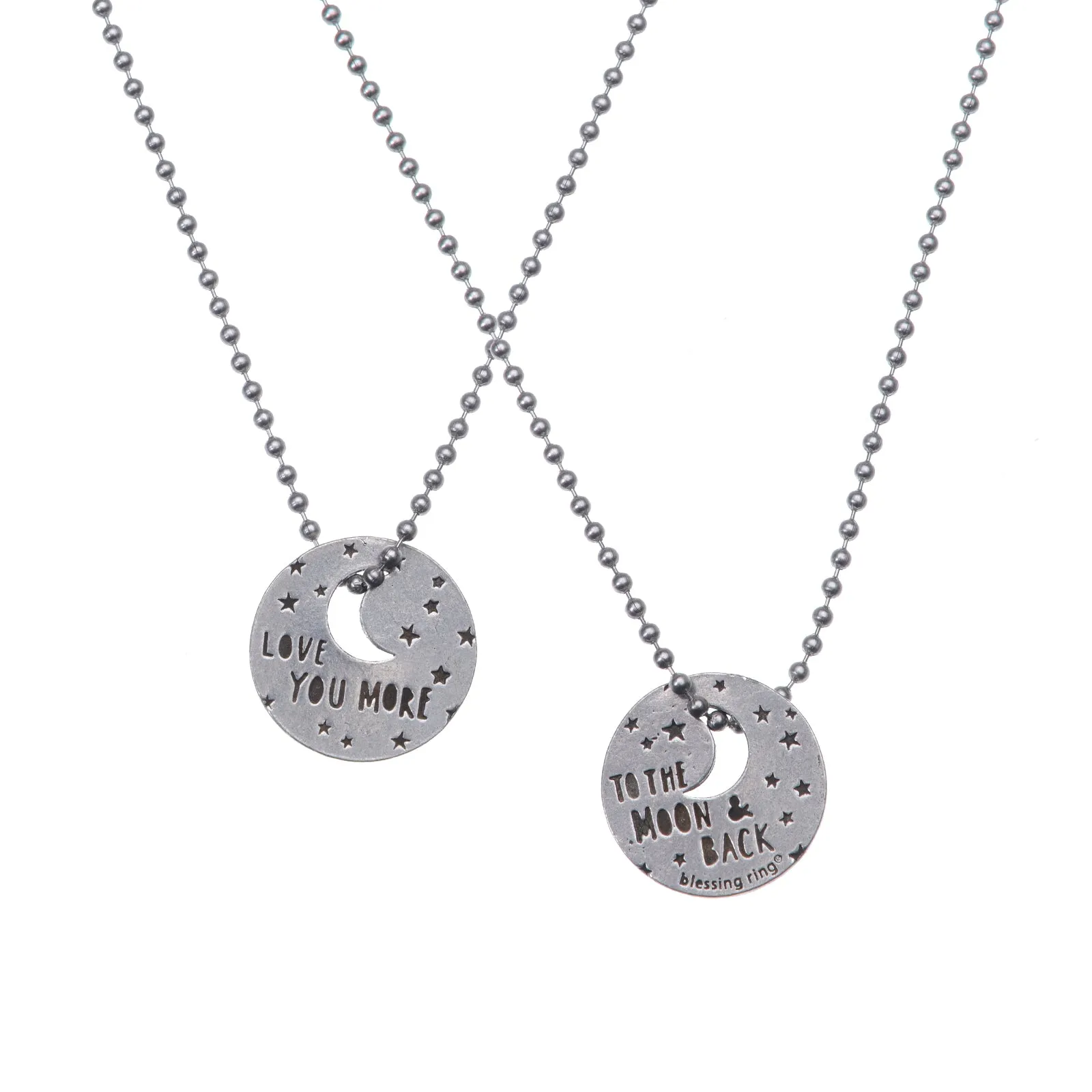 Love You More Blessing Rings Charm
