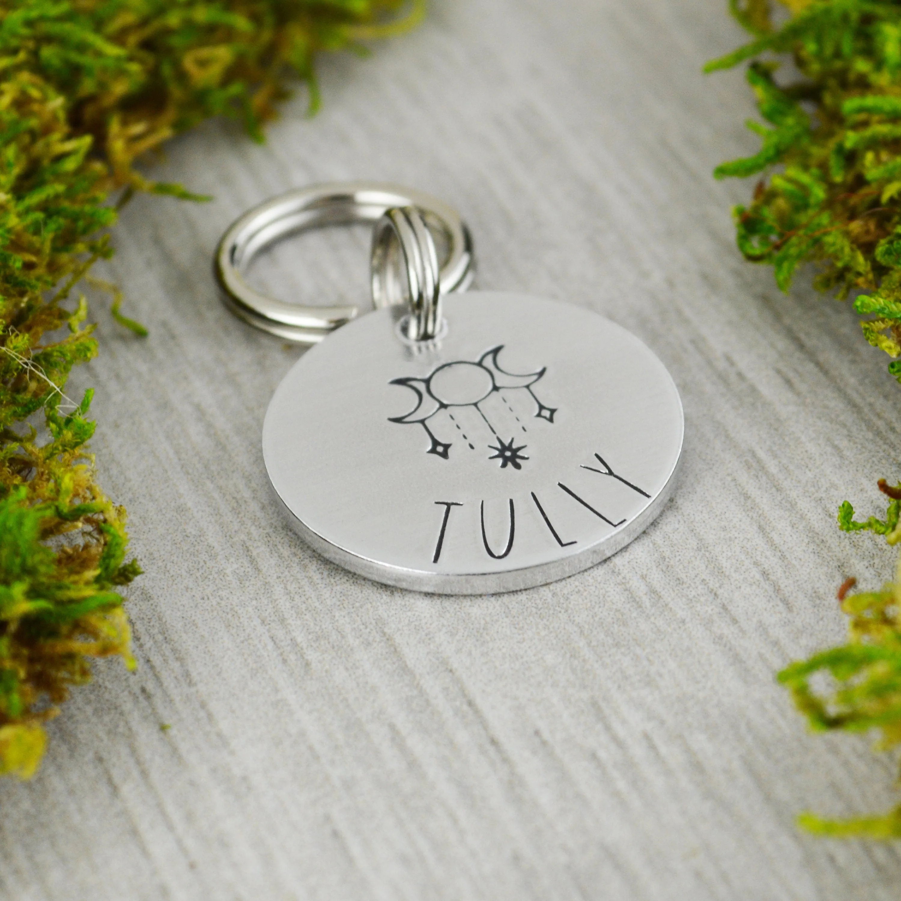 Lunar Reflections Pet ID Tag