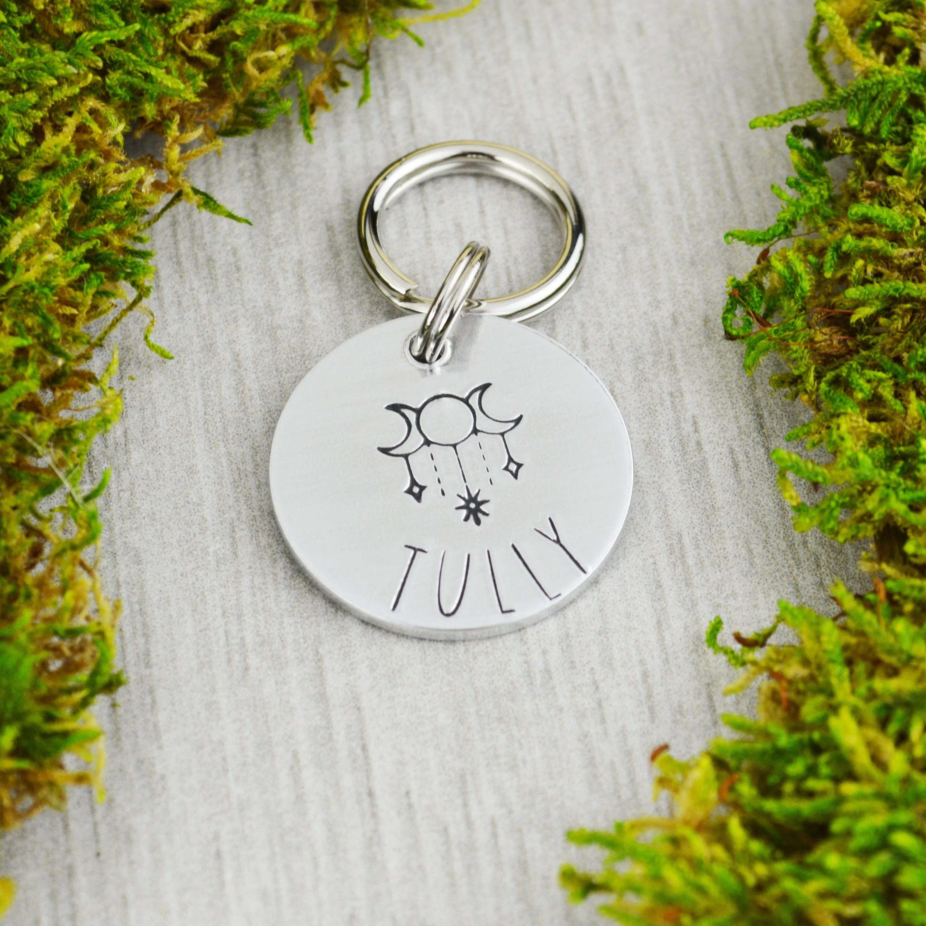 Lunar Reflections Pet ID Tag