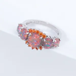 Luxe Fire Opal Ring